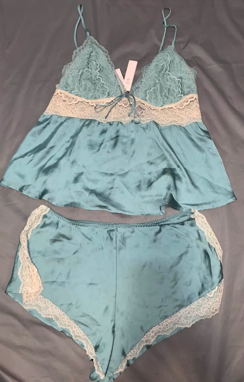 NWT! Victoria's Secret Satin and Lace Nighty (Large)